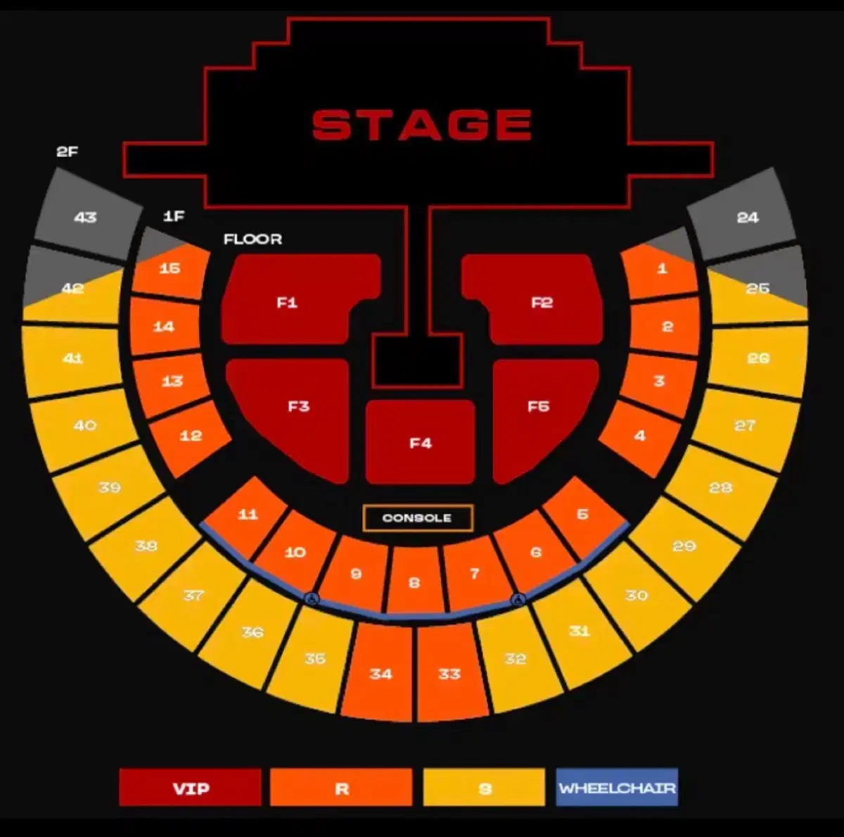 2ne1 콘서트 첫날 2층 30